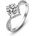 Silenti Jewelry Сребърен пръстен "Чувственост" - 7 - 54.5мм (17.2мм диам. )