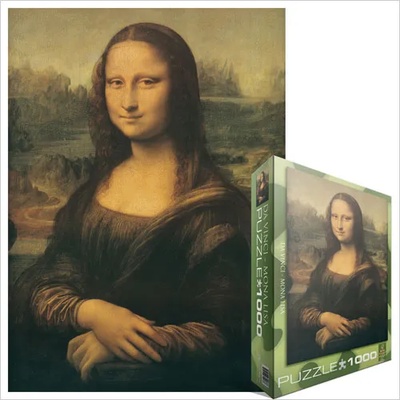 EUROGRAPHICS - Puzzle Mona Lisa - 1 000 piese