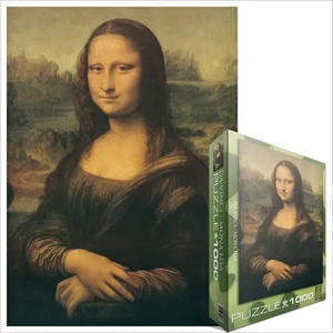 EUROGRAPHICS - Puzzle Mona Lisa - 1 000 piese