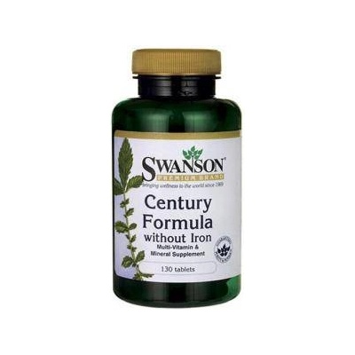 Swanson Мултивитамини Century Formula Multivitamin without Iron / 130 Tabs, 4451