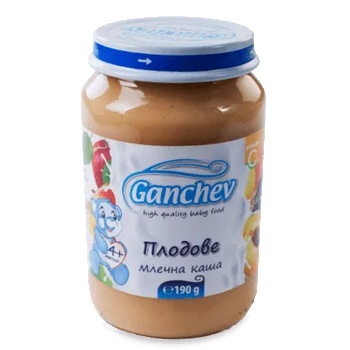 Image 1 of Ганчев пюре Млечна каша с плодове