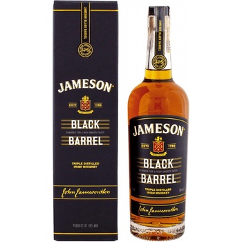 Jameson Black Barrel 40% 0,7 l (kartón)