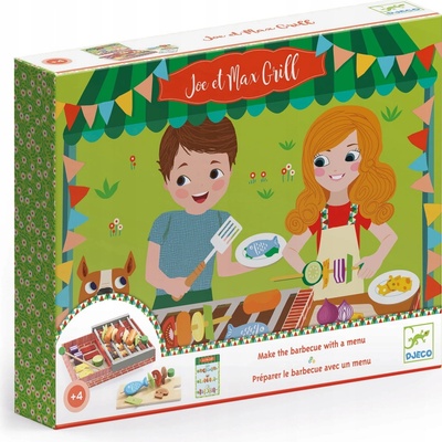 Djeco grilování s Joem a Maxem