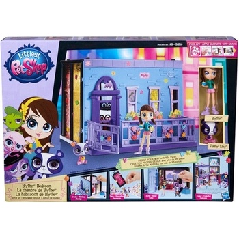 Hasbro Littlest pet shop Blythina ložnice hrací set