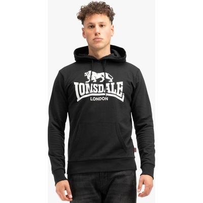 Lonsdale mikina 117033 čierna