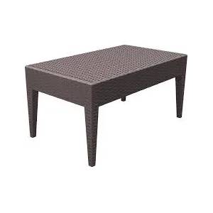 Siesta Exclusive SI-Маса ратан за шезлонг 92х53хh45cm. "MIAMI" КАФЯВА (855) (014218)