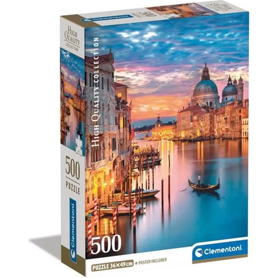 Clementoni - Puzzle Illuminated Venice 500 - 500 piese