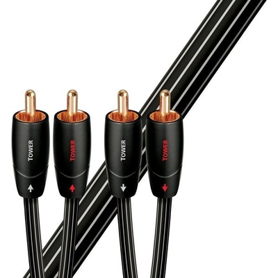 AudioQuest Tower RR 3, 0 m - аудио кабел 2 x RCA - 2 x RCA (059924)