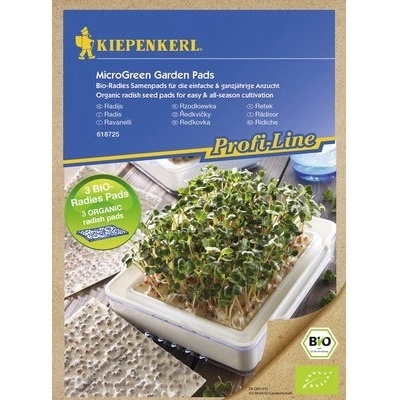 Reďkovka MicroGreen Garden BIO Profi-Line Kiepenkerl 3 disky