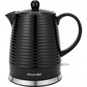 NoName керамичен чайник 1.2L 1200W сив (KAMI-CZ-003-88) (KAMI-CZ-003-88)