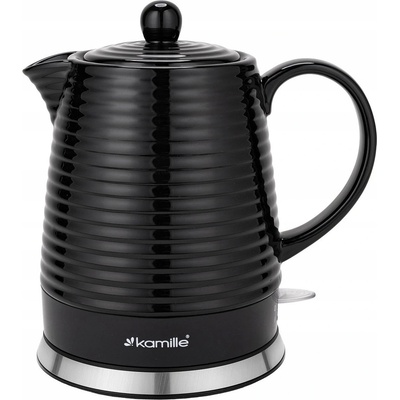 NoName керамичен чайник 1.2L 1200W сив (KAMI-CZ-003-88) (KAMI-CZ-003-88)