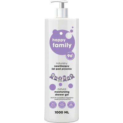 Happy Family hydratačný sprchový gél 1000 ml