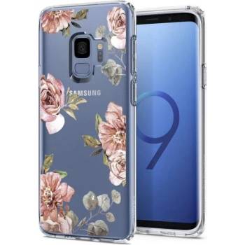 Spigen Калъф Spigen Liquid Crystal Samsung Galaxy S9 Blossom Flower