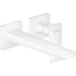 Hansgrohe Metropol - Скрита смесителна батерия за умивалник, монтаж с 2 отвора, матово бяло 32526700 (32526700)