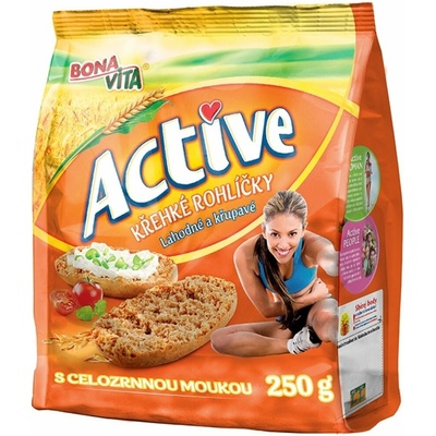 Bonavita Active Krehké rožteky s celozrnnou múkou 250 g