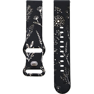 Madvell Silikonový řemínek černá s bílou – Hledejceny.cz