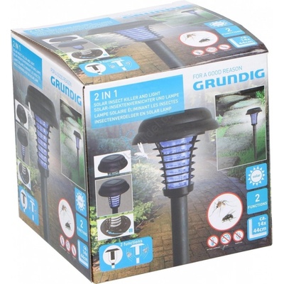 Grundig Lapač hmyzu solární 2v1