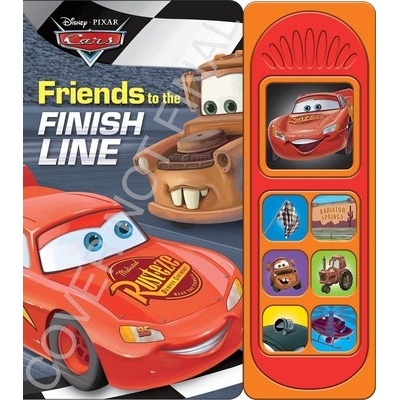 Disney Pixar Cars: Friends to the Finish Line Sound Book Pi Kids