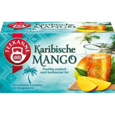 Teekanne Caribbean mango ovocný čaj 20 sáčků