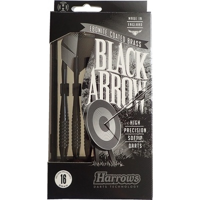 Harrows SOFT black Arrow 16g