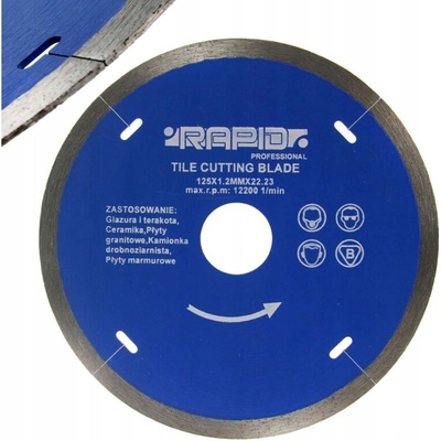 Mar-Pol Diamantový kotúč 125 x 1,2 x 22,22 mm M08713