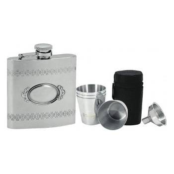 Set ploskačka 4 poháriky 97073 180ml