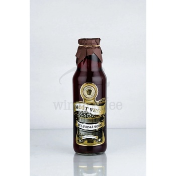 Hroznový mušt Slovácka moštárna Válková RULANDSKÉ MODRÉ Výber z hrozna sladké 750 ml