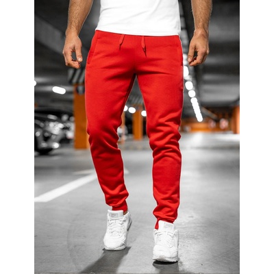 Bolf Červené pánské jogger kalhoty XW01