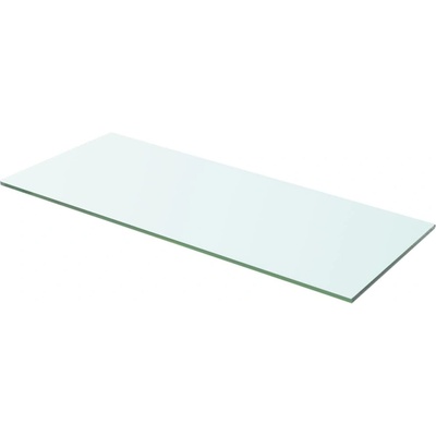 vidaXL Плоча за рафт, прозрачно стъкло, 60 x 20 см (243824)