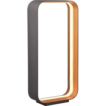 CINQUE Черна LED настолна лампа с гласово управление/ управление чрез мобилно приложение с метален абажур (височина 61 cm) Cizione - CINQUE (544690132)