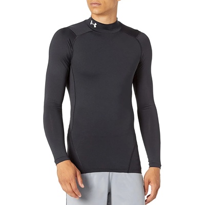 Under Armour Тениска с дълъг ръкав Under Armour UA HG Armour Comp Mock LS Черен Velikost XS