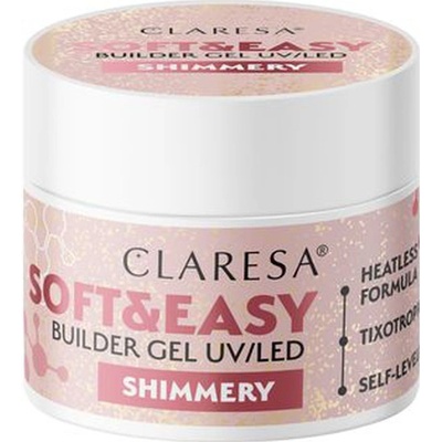 Eranti Claresa Soft Easy stavebný gél shimmery 45g