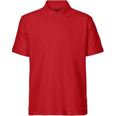 Neutral pánska polokošeľa Classic z organickej Fairtrade bavlny červené