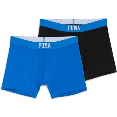 Puma Embossed Logo Boxers 2 Pack M 93895602 blue/black – Hledejceny.cz