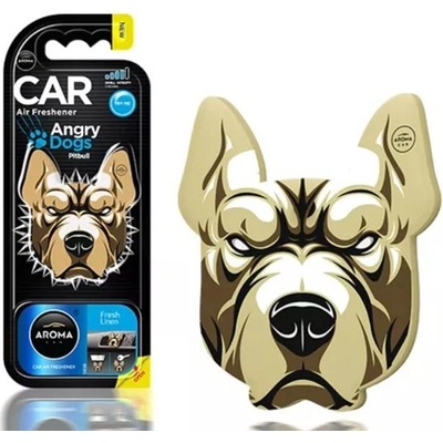 Aroma Car ANGRY DOG FRESH LINEN