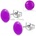 Talitha Обеци „Пурпурни кръгчета