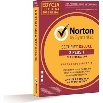 Symantec Norton Security Deluxe 3.0 (3 Device/1 Year) 21378603