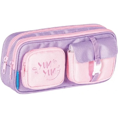 Mitama Несесер MITAMA Pockets, 2 отделения и 2 портмонета, 22x7.5х10.5 см, асорти 3 дизайна за момичета