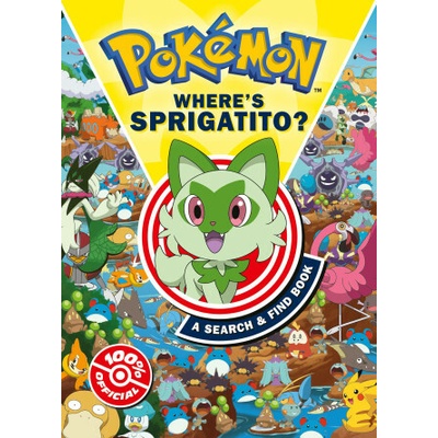 Pokemon Where's Sprigatito: A Search & Find Book