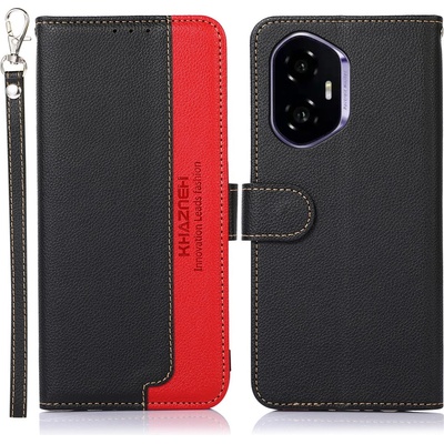 Huawei Honor 400 5G Кожен Калъф KHAZNEH с RFID Защита, Портфейл и Протектор Четири Цвята