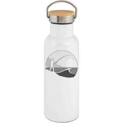 123TRIKO termoska Rybářský západ, černý potisk 500 ml rybaření