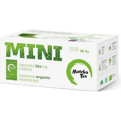 Čajová květina Japonský zelený čaj Matcha krabice malá 15 x 2 g