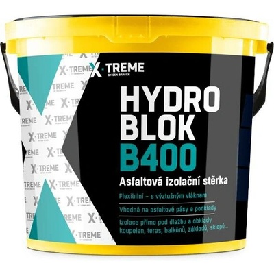 Den Braven HYDRO BLOK B400 – Asfaltová izolační stěrka 5 kg
