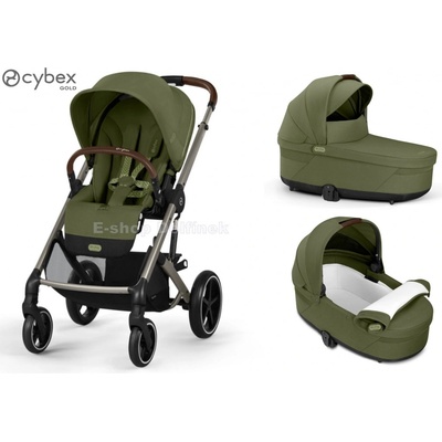 Cybex Balios S LUX 2V1 Moss green 2025 – Zboží Dáma
