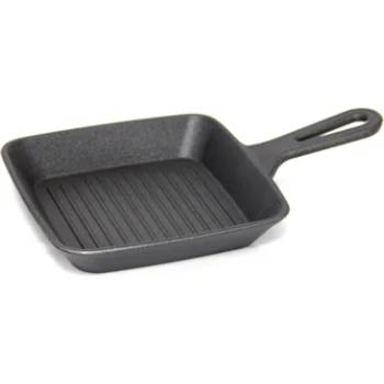 Image 1 of Horecano Алуминиев тиган квадрат за сервиране 15, 7 x 15, 7 x h2, 6cm ЧЕРЕН МАТ (SG-69811) (0184197)