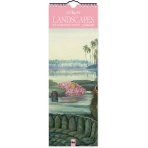 Flame Tree Publishing Kew Gardens: Landscapes by Marianne North Slim Calendar 2027 (Art Calendar) | WALL