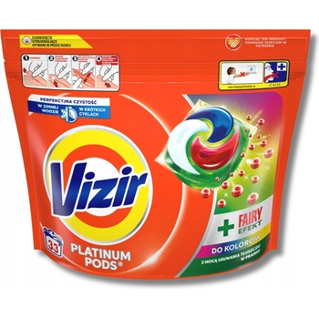 Vizir Platinum PODS Color Fairy Effect Kapsule na pranie 33 PD 699,6g