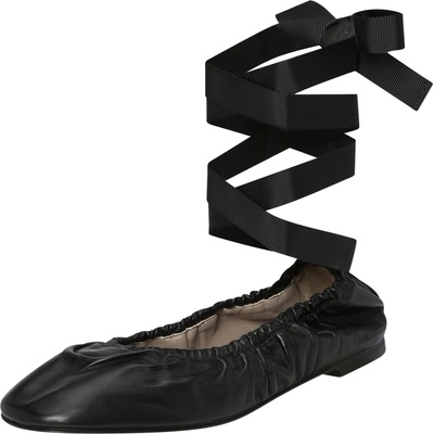 AllSaints Балерина с каишка 'ALIA' черно, размер 41