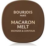 Bourjois Macaron Melt Bronzer & Contour бронзант и контурна пудра 2 в 1 цвят 04 Espresso Latte 5 гр