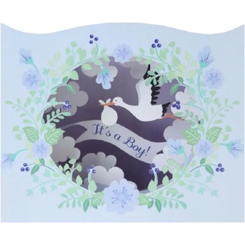 Image 1 of Gespaensterwald Картичка Gespaensterwald 3D - It's a boy (8025600051)